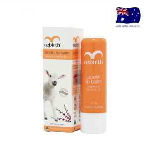 Son Dưỡng Môi Nhau Thai Cừu Rebirth Chống Khô & Nứt Nẻ, Nhập Khẩu Úc (3.7g)